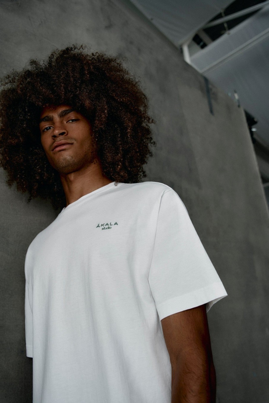 Akala Studio T-Shirts | Oversized White T-Shirt