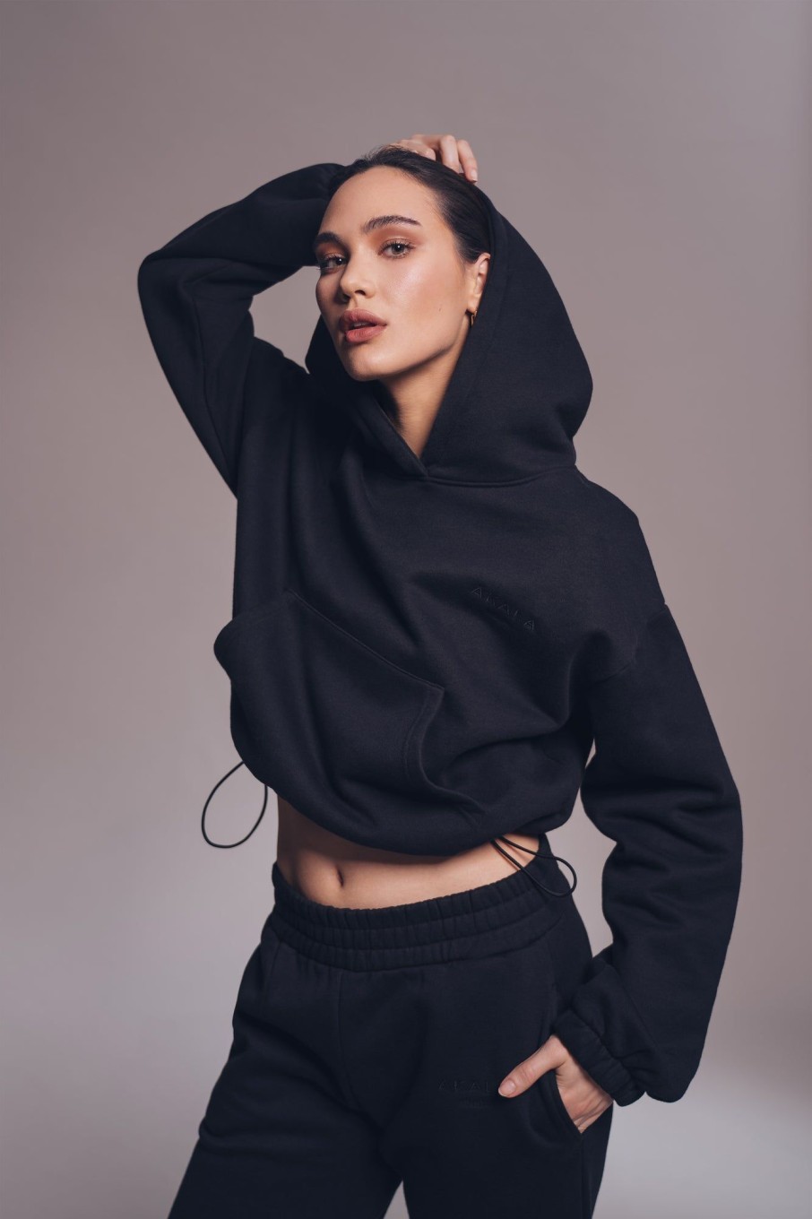 Akala Studio Sweats | Forever Black Hoodie