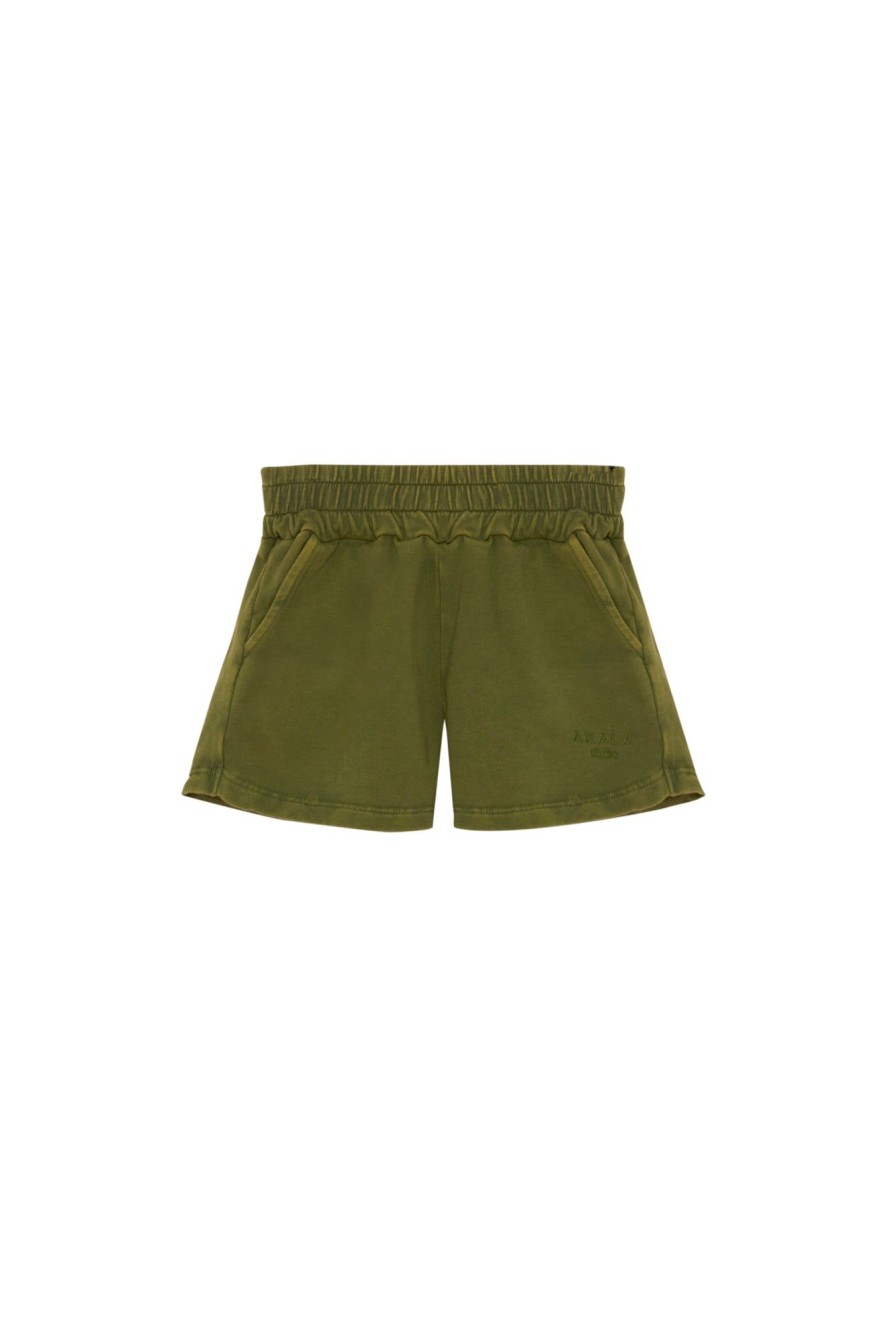 Akala Studio Trousers | Tropical Green Pants Girl